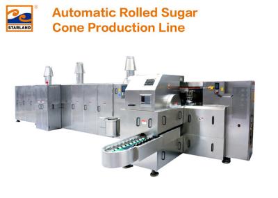 China máquina do copo de Sugar Cone Production Line Wafer do bolo 1.1kw à venda