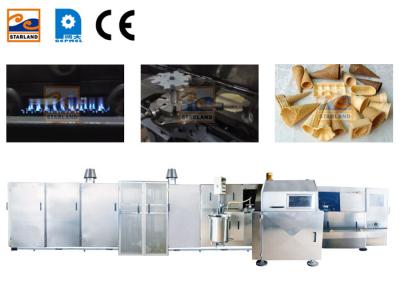 Chine machine de fabrication de biscuits de gaufrette du cornet de crème glacée 6kg/hour à vendre