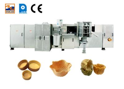 China Cesta Sugar Cone Production Line de la galleta 55 pedazos 9 metros de bandeja del horno larga en venta
