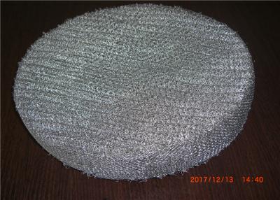 China Roundness Knitted Mesh Demister Pad 0.23mm Corrosion Resistance for sale