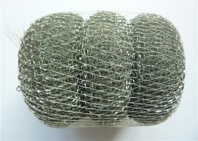 China 410 prova de limpeza de aço inoxidável resistente Pan Scrubber do odor da bola 50g à venda