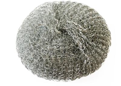 Chine couleur argentée de nettoyage de boule d'acier inoxydable de 10g 4cm adaptée aux besoins du client pour le restaurant à vendre