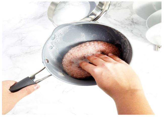 Household Stainless Steel Cleaning Ball Pan Scrubber 8*8cm 40g 0.08-0.5mm Wire width