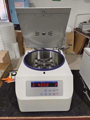 China Microprocessor Benchtop Centrifuge Machine Low Speed, table type low centrifuge 4390RCF for sale