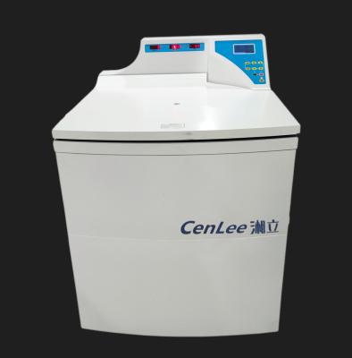 China piso de 6x2400ml 8000rpm que coloca la centrifugadora refrigerada del bolso de la sangre de la centrifugadora en venta