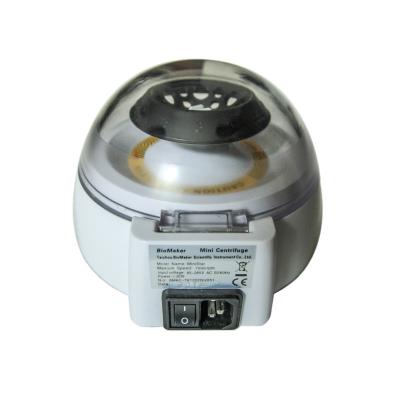 China 122mm Height Brushless Motor Mini Benchtop Centrifuge 16ml Microhematocrit for sale