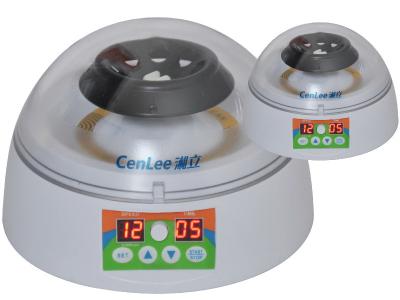 China Timing 2ml Tube Mini Benchtop Centrifuge LED Display Micro subsidence for sale