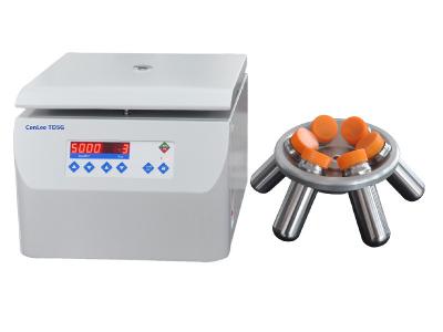 China Low Speed Centrifuge , Tabletype fixed rotor Laboratory Centrifuge, low speed centrifuge in 5000rpm /300ml for sale