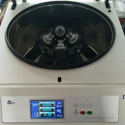 China LCD Floor Standing Centrifuge  Swing Out Rotor Oil Test Microcomputer low speed centrifuge machine for sale