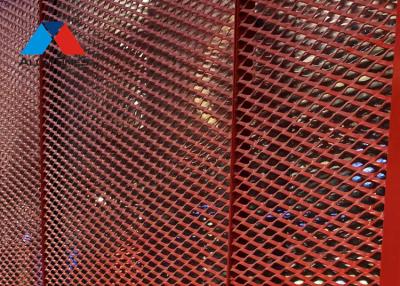 China 4×8FT Aluminum Expanded Metal Mesh Sheet With 1.5mm 2.0mm Thickness for sale
