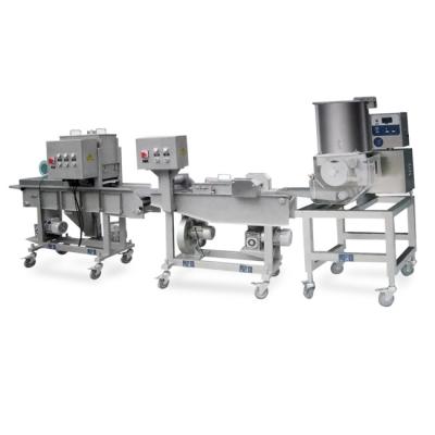 China Various Shape Central Food Processing Equipment , Beef Patty Making Machine for sale