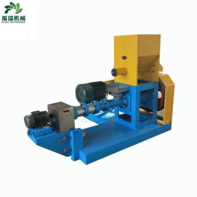 China Diesel Engine Feed Processing Machine Screw Press Pet Food Extruder Machine for sale
