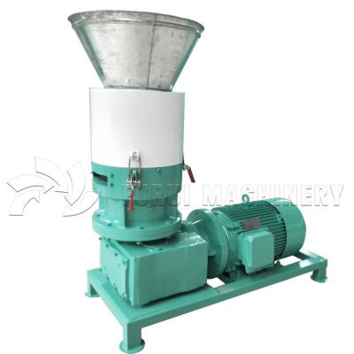 China Wood Chips Diesel Pellet Machine / Wood Pellet Manufacturing Equipment for sale