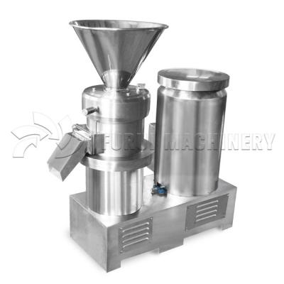 China Industrial Nut Grinder Machine Vertical Colloid Mill Peanut Butter ISO for sale