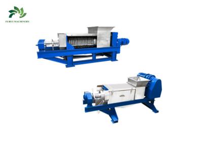 China 304 SS Dewatering Screw Press Machine Industrial Juicer Machine 3Kw Power for sale