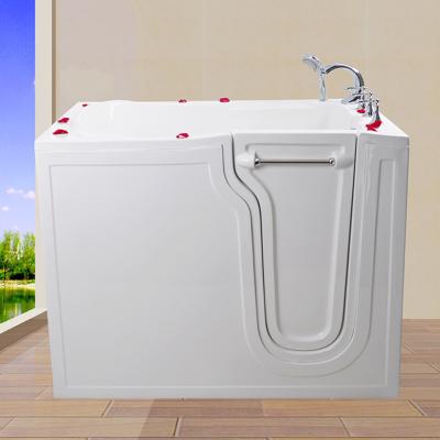 China Acrylic walk in bathtub with jacuzzi for sale