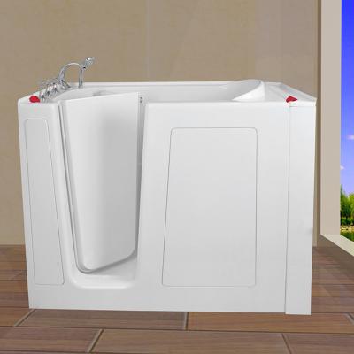 China whirlpool acrylic walk in bathtub with shower for sale
