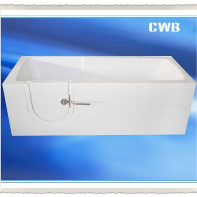 China luxury acrylic walkin bathtub with shower for sale
