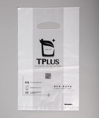 China Eco - Friendly Plastic Shopping Bags , Biodegradable Carry Bags With Logo for sale