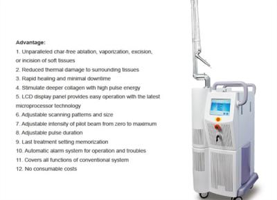 China Freckle Removing Co2 Fractional Laser Equipment 40W Chloasma Treatment for sale