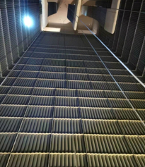 Wear patterns on boiler components