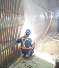 Grille anti-wear technology in operation