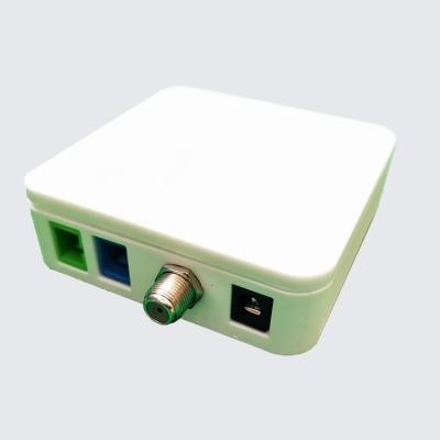 China FTTH Optical Receiver CATV AGC Mini Node RF Optical Mini Receiver Integrated with Wdm for sale