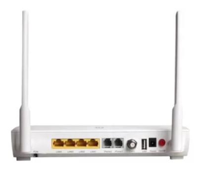 China 12W Ontario ONU 4GE 2POST de Internet IPTV CATV GPON del router ZTE ZXHN F688 VoIP en venta