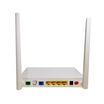 China 1Ge 4 Port WiFi GPON ONU CATV Fiber Optic Network Router Compatible OLT Huawei ZTE for sale