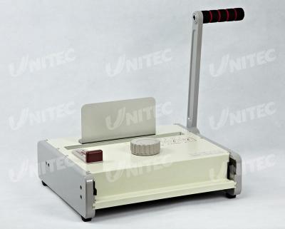 China Power Save Manual Operation Comb Binding Machine For Documents UB100 for sale