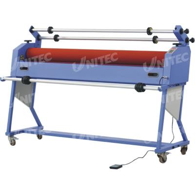 China 50W Electric Automatic Roll Laminator Machine Release Liner Take - Up LD-1600EIV-L for sale