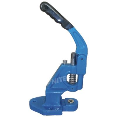 China Blue Hand Eyelet Press Machine 8Kg Hole Puncher 350x250x100 mm for sale