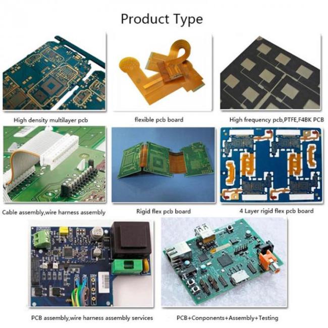 FPC OSP Printed Circuit Board Assembly Immersion Gold 1