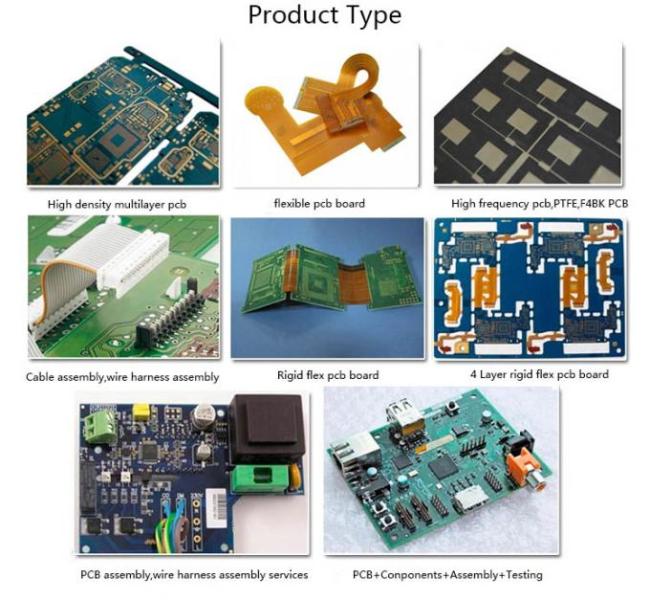 HDI Contract Electronic Fast Aoi PCB Assembly Service By Bom Gerber Files 0