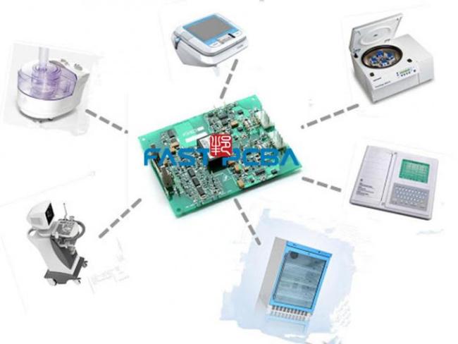Rigid 4OZ OEM Medical PCB Assembly One Stop PCBA Solutions 4