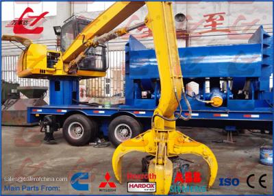 China Popular Hydraulic Car Logger Baler Mobile Type Equipped with Grab for sale