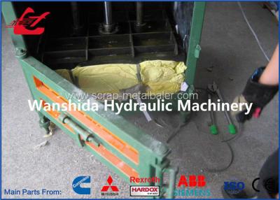 China 10 Ton Waste Paper Baler Auto Recycling Equipment 3 Phase 220 Volts for sale