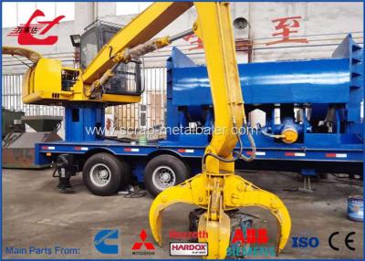 China CE Certified Portable Hydraulic Scrap Baler Logger for Waste Car Scrap Light Metal for sale