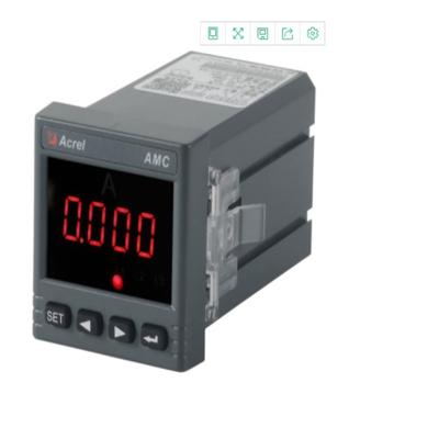 China AMC48-AI RS485 Electronic Power Meter AC Digital Amp Meter Panel Mounted for sale