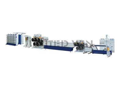 China PP HDPE Single-screw Monofilament Extrusion Line Round Wire Making Machine for sale