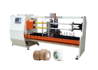 中国 単一のナイフ機械自己接着テープ製造業機械を作る二重シャフトの打抜き機の粘着テープ 販売のため