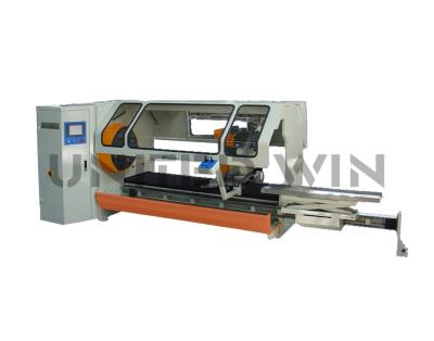 China Automatic Foam Tape Big Log Roll Slitting Cutting Making Machine With Safety Cover for sale