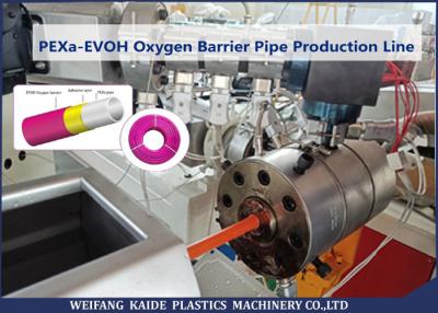 China EVOH Layer Coating Machine , PEXa EVOH Oxygen Barrier Pipe Production Machine for sale