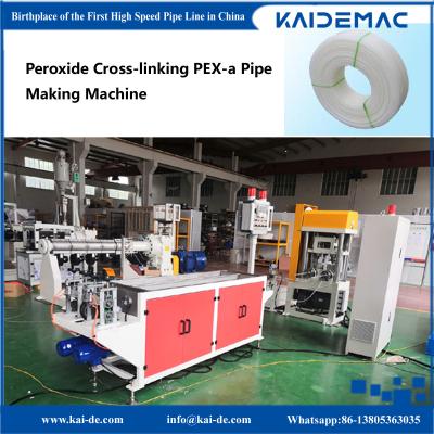 China 16 × 2.0mm Paroxide Cross-linking PEXa Pipe Production Machine /  Ram Exuder for PEXa Pipe Making for sale