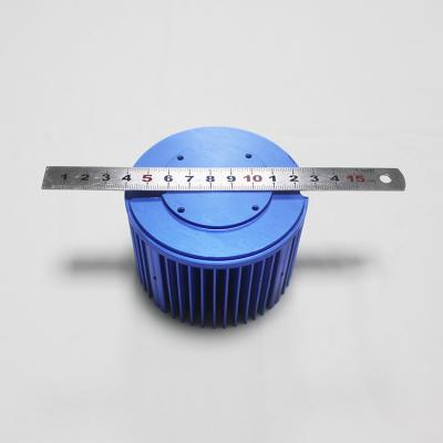 China Anti corrosão do dissipador de calor 85x75mm frio azul do forjamento prática à venda