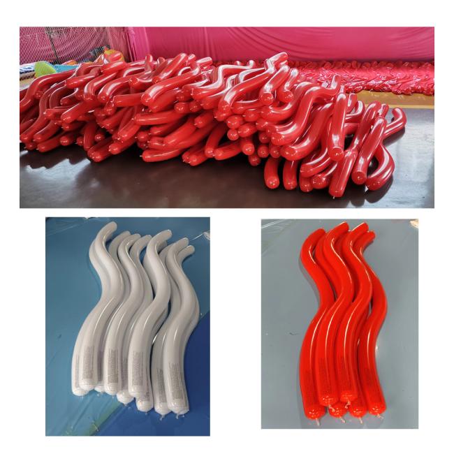 Factory customize 72 Inch long PVC Inflatable Swim tube for sale