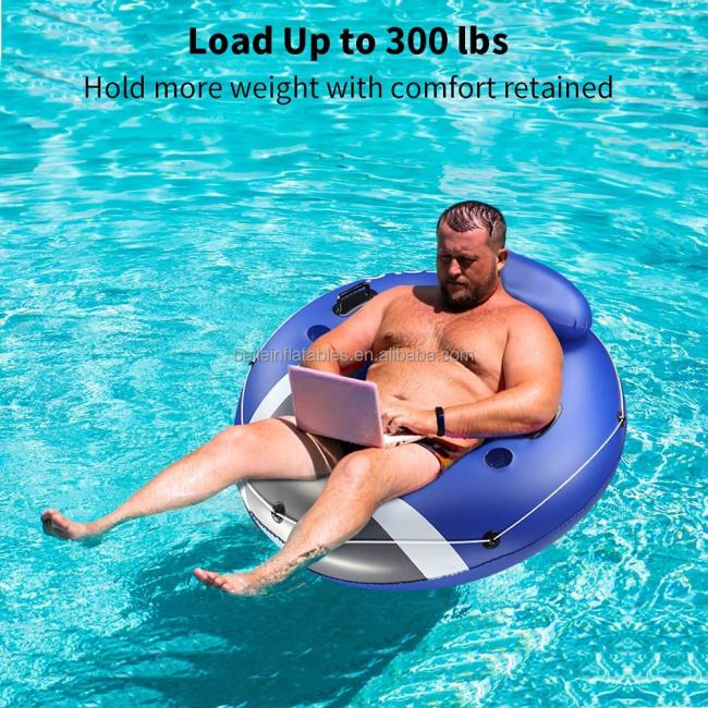 Customized Adult Pool Floating Heavy Duty Adult Water Floating inflatable River tube