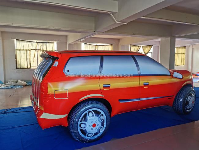 Full size Inflatable SUV car model for advertising