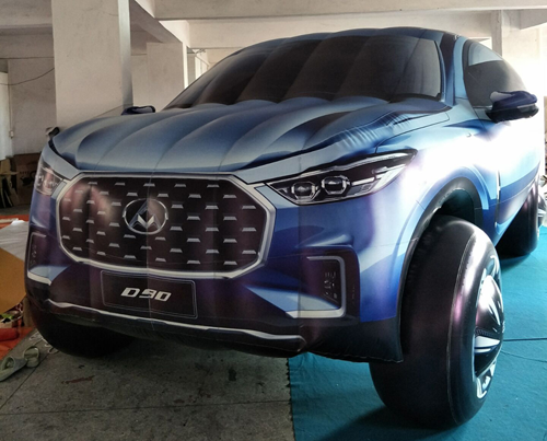 Beile customize large outdoor Advertising Inflatable Car Models