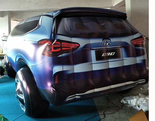 Beile customize large outdoor Advertising Inflatable Car Models